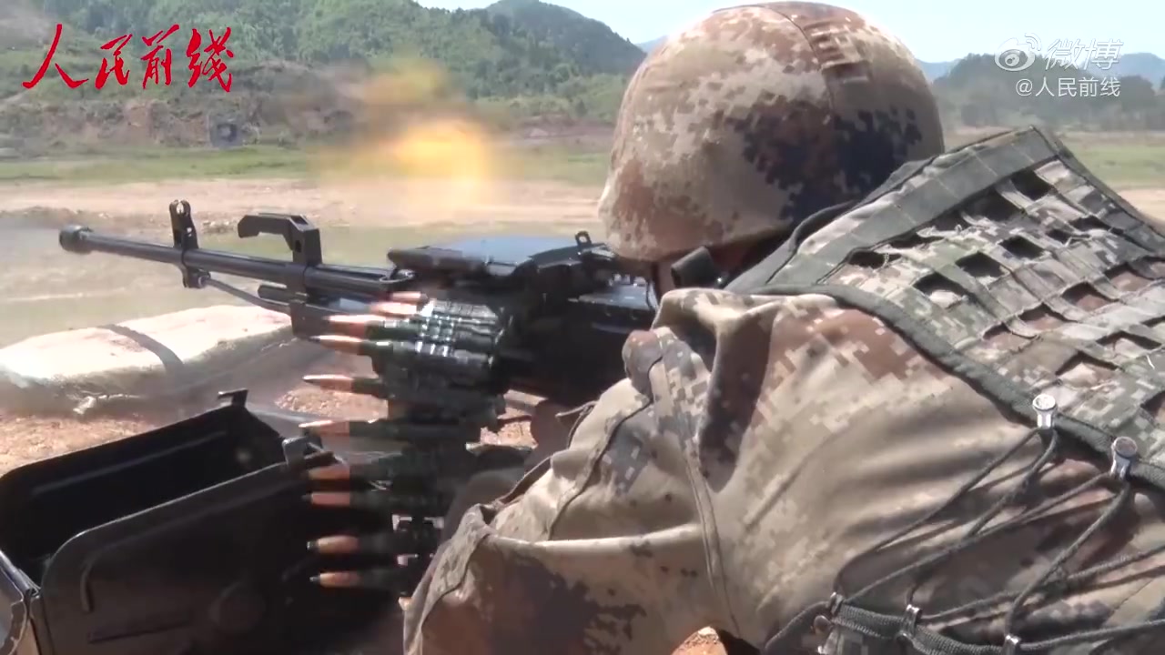 突突突突突……重机枪射击原声视频来了